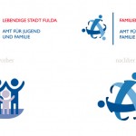 Stärken Sozialer Netze, Jugendamt, Fulda, Stadt, Magistrat, Amt für Jugend und Familie, Senioren, Lebendige Stadt, Logo, Corporate Design