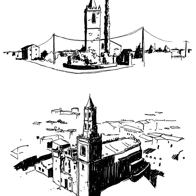 Patricia, Kelly, Kelly Family, Lesung, Lesetour, Der Klang meines Lebens, Akustiksongs, Konzert, Tour, Buch, Illustration, Vintage, 60er, Tusche, Europa, Städte, Wahrzeichen, Bus, Hippies, USA, Spanien