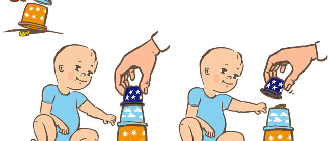 dm babylove illustration