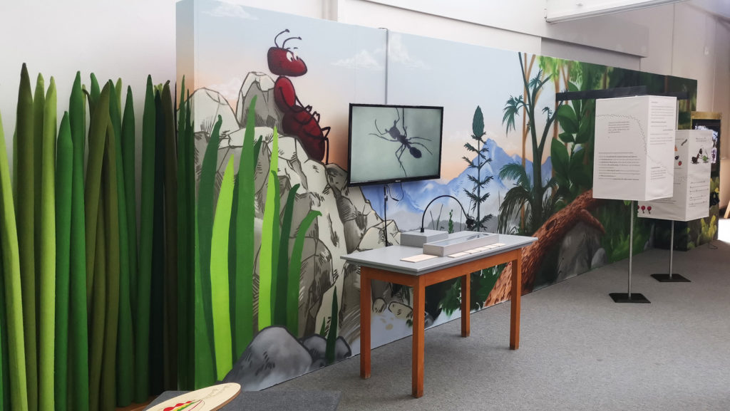 ausstellung, museum, kaf, kinderakademie, fulda, mitmachmuseum, interaktiv, illustration, wandgestaltung, design, kunst, sprühen, ingmar süß. kinder, experimenta, kindermuseum