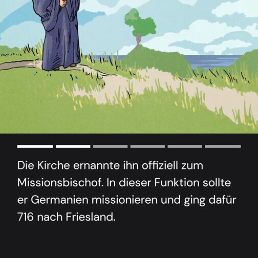 Screenshot_20221202_132532_de.kaleidoscode.doyo bonifatius, fulda, denkmal, tourismus, app, doyo, discover on your own, stadtführung, guide, tour, tourist, ingmar süß, suess artwork, zeichnung, geschichte, history